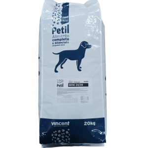 CROCCHETTE PER CANI ADULTI ALIMENTO COMPLETO - SACCO DA 20 KG - VINCENT PETIL